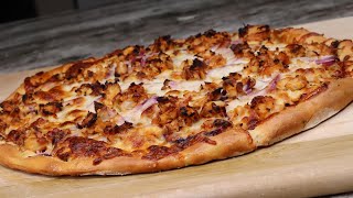 HOMEMADE BBQ CHICKEN PIZZA [upl. by Batista636]