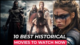 Top 10 Best Historical Movies On Netflix Amazon Prime Apple tv  Best Hollywood Historical Movies [upl. by Elyac]