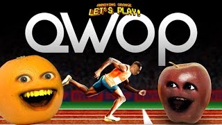 Annoying Orange and Midget Apple Play  QWOP [upl. by Auria]