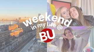 Weekend in My Life at Boston University [upl. by Llerdnad]