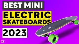 Best Mini Electric Skateboards 2023 🛹 TOP 5 Small Electric Skateboard Live Demo amp Reviews 🔥 [upl. by Maxa]