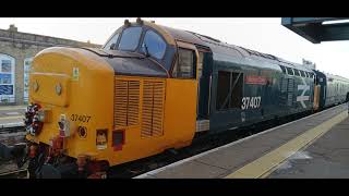 UK Railtours Norwich Trip 14th December 2024 [upl. by Atillertse]