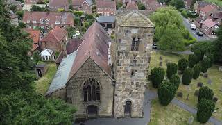 9th Century St John The Baptist Church Kirk Hammerton [upl. by Wiseman196]