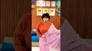 Golu Bana Papa Ki Pari 😂 Pink Wali Saree Part 3 shorts comedy aslimonaofficial [upl. by Zara420]