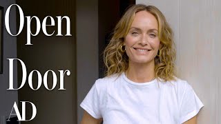 Inside Amber Valletta’s Peaceful LA Sanctuary  Open Door  Architectural Digest [upl. by Jerrilee]