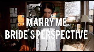 Marry Me Cover  Brides Perspective [upl. by Haididej389]