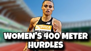 Womens 400m Hurdles Final Line Up US Olympic Trials 2024  Sydney McLaughlin Levrone [upl. by Kcirrej335]