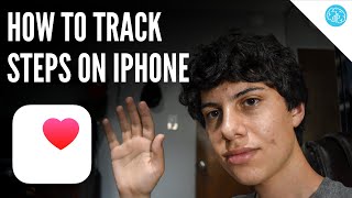 How to Track Steps on iPhone  iPhone for Seniors [upl. by Leizo]