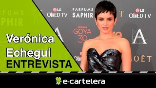 Así de reivindicativa se mostró Verónica Echegui en los Premios Goya 2016 [upl. by Ahsiak]