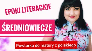 Średniowiecze  epoki literackie Powtórka do matury z polskiego [upl. by Kciv305]