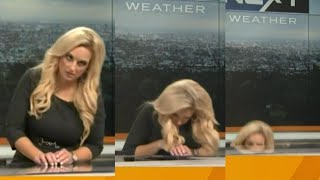 TV Meteorologist Passes Out Live on Air [upl. by Liahus]