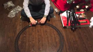 Christmas Tree Train Set  Unboxing [upl. by Eilssel262]