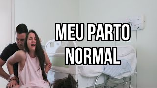 O Momento Mais Incrível da Minha Vida Meu Parto Normal Real [upl. by Orlantha]