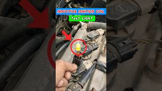 testing ignition coil with inductive ignition coil tester youtubeshorts shortvideo viralvideo [upl. by Frannie]