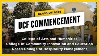 UCF Fall 2024 Commencement  December 14 at 2 pm [upl. by Ylicic]