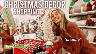 christmas decoration shopping  haul  VLOGMAS day 1 [upl. by Katlaps382]