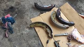 Ford Fiesta brake work and steering ball joint changeskilledmechanictamil [upl. by Lorain462]