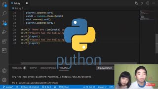 How to Code PYTHON Build a Program to Deal a Deck of Cards [upl. by Euqinim]