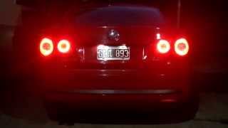 VW Jetta MKV Vento Skyline Tail Lights Full Rear [upl. by Rushing]