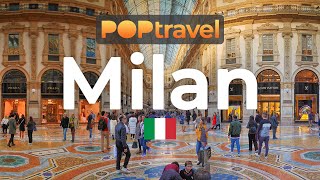 Walking in MILAN  Italy 🇮🇹 Fashion District  4K 60fps UHD [upl. by Riggs52]