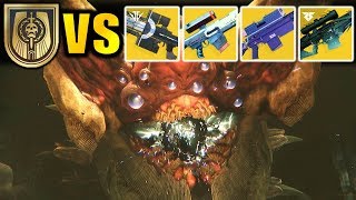 Destiny 2 EVERY Exotic Sniper Rifle VS RIVEN [upl. by Earle288]