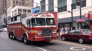 FDNY SERIOUS HEAVY AIR HORN USAGE 2014 COMPILATION  MERRY CHRISTMAS AND HAPPY NEW YEAR IN 2015 [upl. by Lionello]