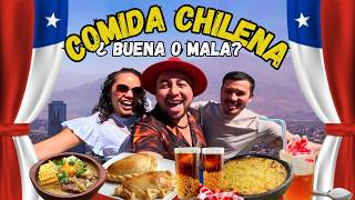 PROBADO COMIDA CHILENA ¿ ES TAN MALA COMO DICEN 🤯🍽️ ¡LO PROBAMOS Y ESTO PASÓ [upl. by Norvin]