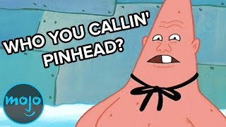 Top 10 Most Hilarious Patrick Star Quotes [upl. by Pandolfi]