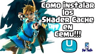 COMO INSTALAR LOS SHADER CACHE EN CEMU  DESCARGAR SHADER CACHE CEMU [upl. by Simmons]