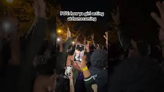 Oh wow 😕foryou fyp viralshorts homecoming charlotte uncc crazy [upl. by Aruasi]