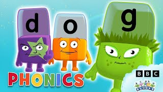 Phonics  Simple Spelling  Learn to Read  Alphablocks [upl. by Arlyn783]