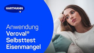 Veroval® Selbsttest Eisenmangel I Anwendung [upl. by Nerrej412]