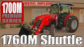 Massey Ferguson 1760M Premium Compact Tractor Power Shuttle with Standard Cab [upl. by Lev]