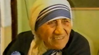 Mother Teresa gives her first TV Interview for 10 years May 1993 [upl. by Furtek]