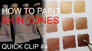 How To Mix Skin Tones QUICK CLIP 4 [upl. by Appleton]