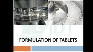 FormulationManufacturing process of tablets  Steps involved [upl. by Ayam]