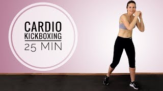 Kick Boxing Entrenamiento en Casa para Mujeres  Cardio KickBoxing [upl. by Dittman]