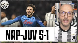 UMILIAZIONE ANNUNCIATA VERGOGNA ALLEGRI  Avsim Post NapoliJuventus 51 [upl. by Ilagam]