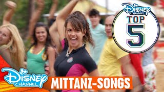 Die Disney Channel Top 5 Die besten MittanzSongs  Disney Channel [upl. by Damita]