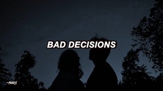 Bad Omens  bad decisions Lyrics [upl. by Dorene122]