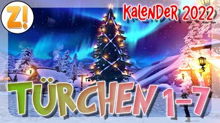 TÜRCHEN 1  7 🎄 GRATIS ITEMS EXP 🐴 WINTER KALENDER 2022  Star Stable SSO [upl. by Wernsman]