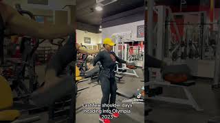 Olympia 2023 countdown Shoulder day workout fitness workout [upl. by Assenna]