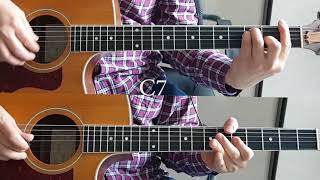 The Entertainer Acoustic guitar with chords [upl. by Smiley]