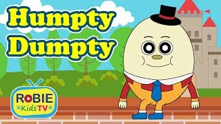 Humpty Dumpty Sat on a Wall  Nursery Rhymes Lyrics for Children [upl. by Ani]