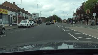 Spur Road Roundabout Farlington 3rd exit to A3 Waterlooville Portsmouth Driving Test Route Help [upl. by Marlyn]