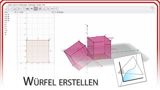 Würfel erstellen  GeoGebra EasyGoing [upl. by Leelaj]