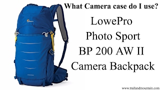 LowePro Photo Sport BP 200 AW II Backpack Review [upl. by Annayak]