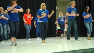 SLHE Teacher Talent Show  ChaCha Slide [upl. by O'Dell]