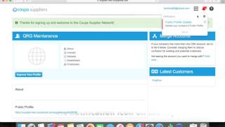 Supplier Portal Set Up [upl. by Nichols]