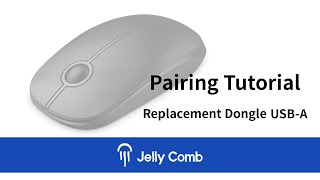 Replacement USB Receiver Pairing Tutorial for Jelly Comb Mouse [upl. by Ettena295]